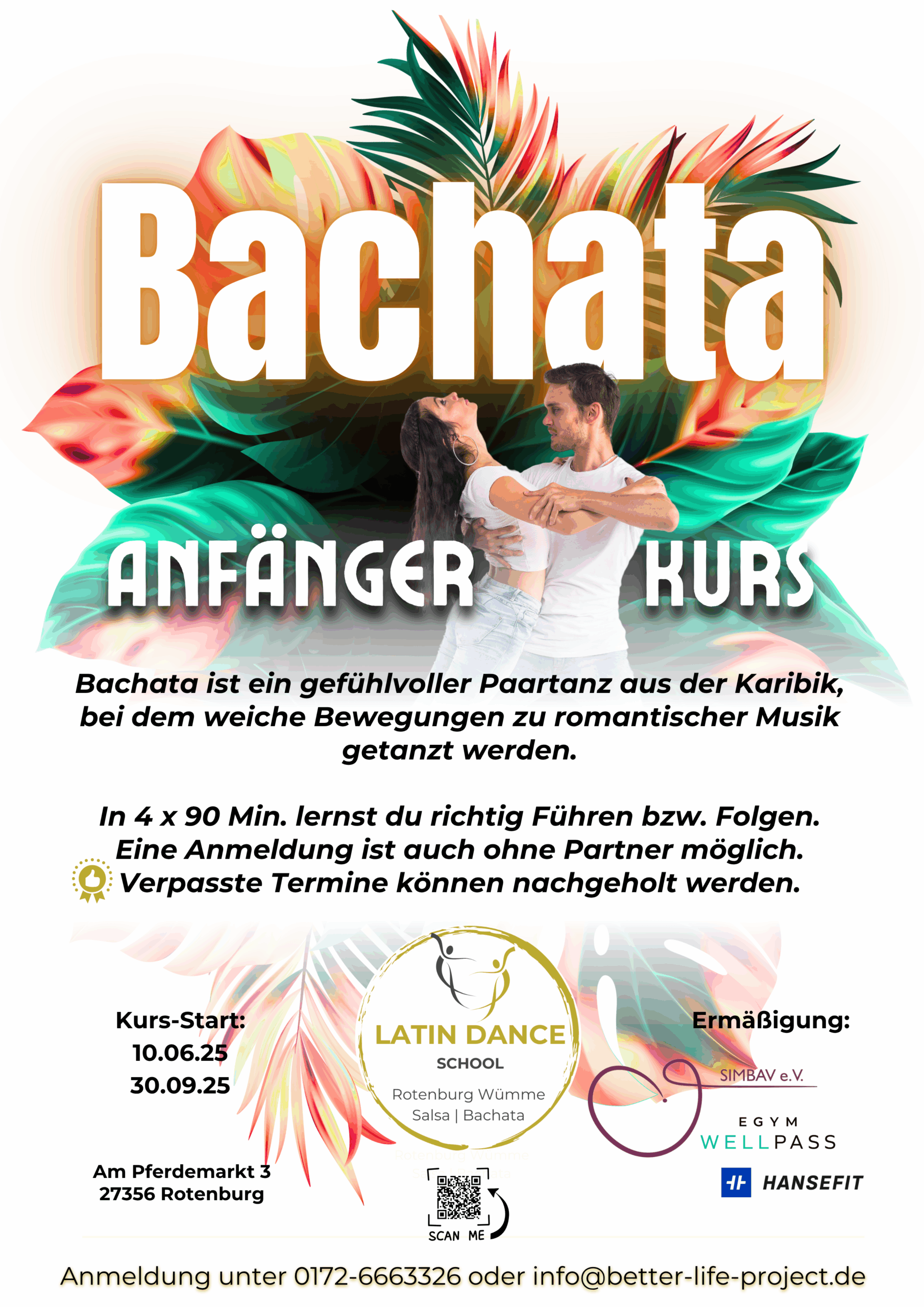 Bachata Kurs Erklärung und Termine